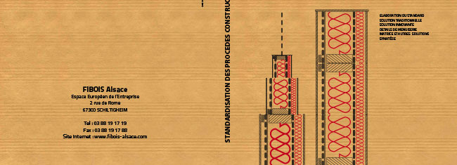 Umschlag Packpapier Holzbau