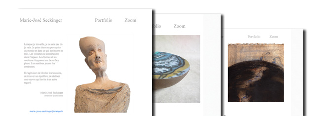 Screenshots der Hompepage